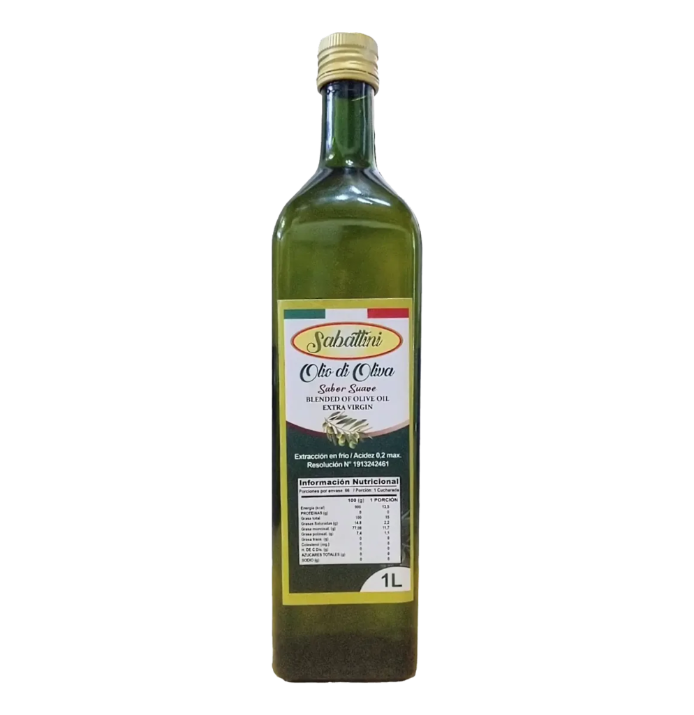 Aceite Oliva Sabanti 1 Litro envase vidrio
