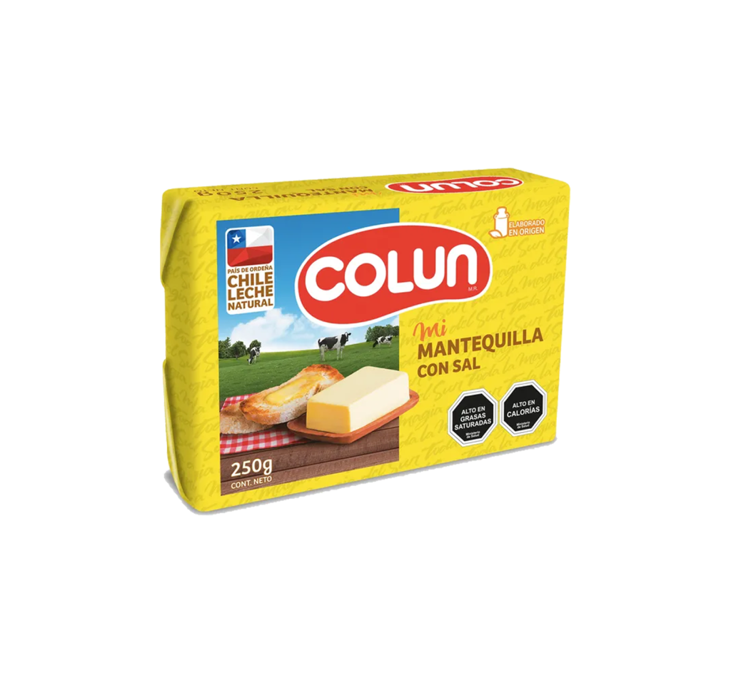 Mantequilla Colun con sal